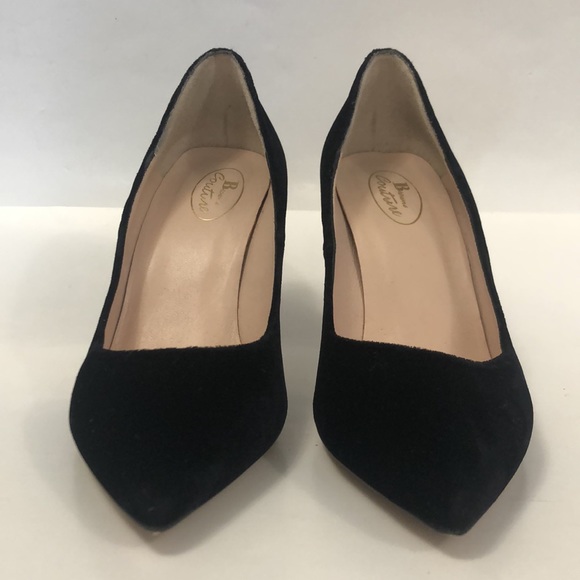 Browns Couture 39.5 Black Velvet High heel leather lining Like new Excellent - Picture 2 of 10